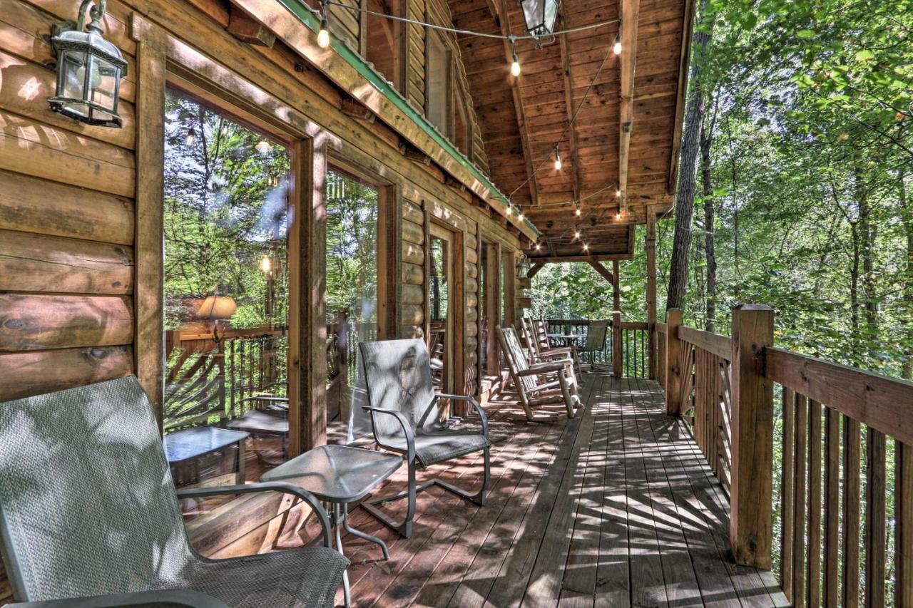 סביירוויל Cabin With Hot Tub And Deck, 3 Mi To Pigeon Forge מראה חיצוני תמונה